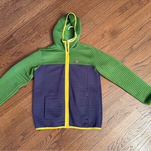 L.L.Bean Kids' Airlight Full-Zip Hoodie, Color block
